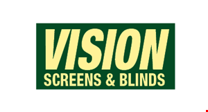 Vision Screens & Blinds logo