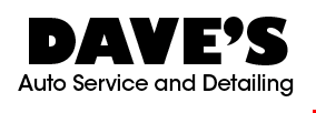 Dave's Auto Service and Detailing logo