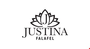 Justina Falafel logo