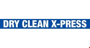 Product image for Dry Clean X-Press FREE BRING 8 PIECES (dry cleaning) & GET THE 9TH CLEANED. 