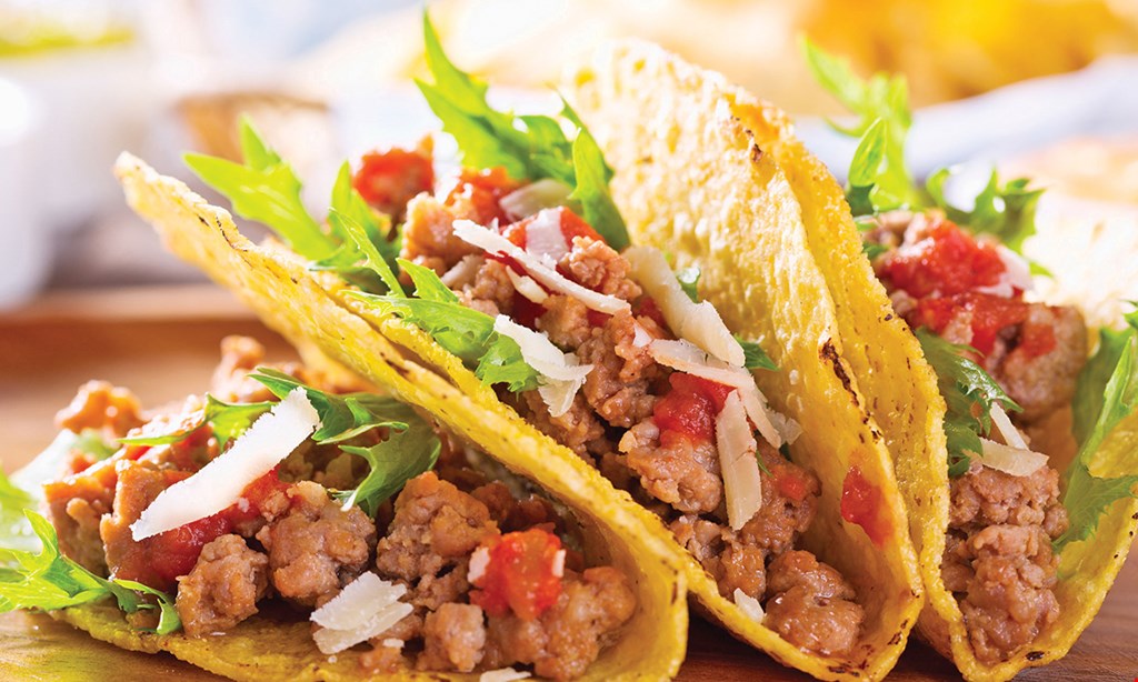 Product image for Oscar's Taco Shop $5 off your order of $25 or more. 