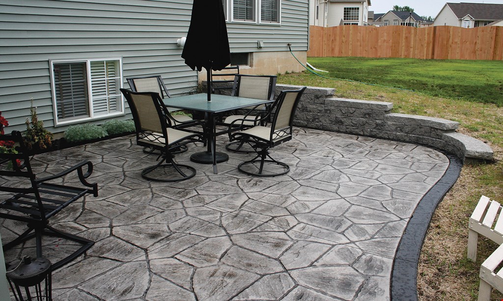 Product image for Mad Concrete $250 OFF ANY STAMPED CONCRETE JOB. 