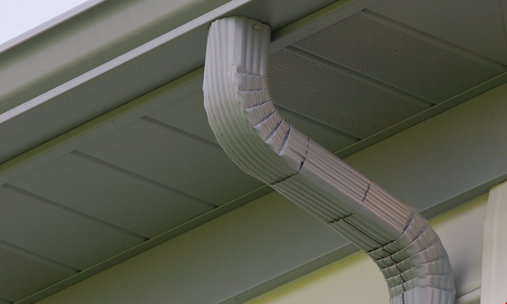 Product image for Gutter Doctor $100 off whole-house gutter system.