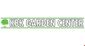 KBK Garden Center logo