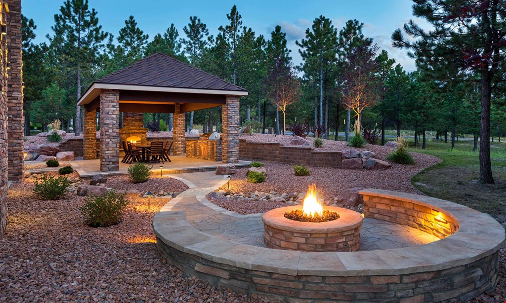 Product image for Finer Lawn & Landscaping 10% off any new outdoor living space project
