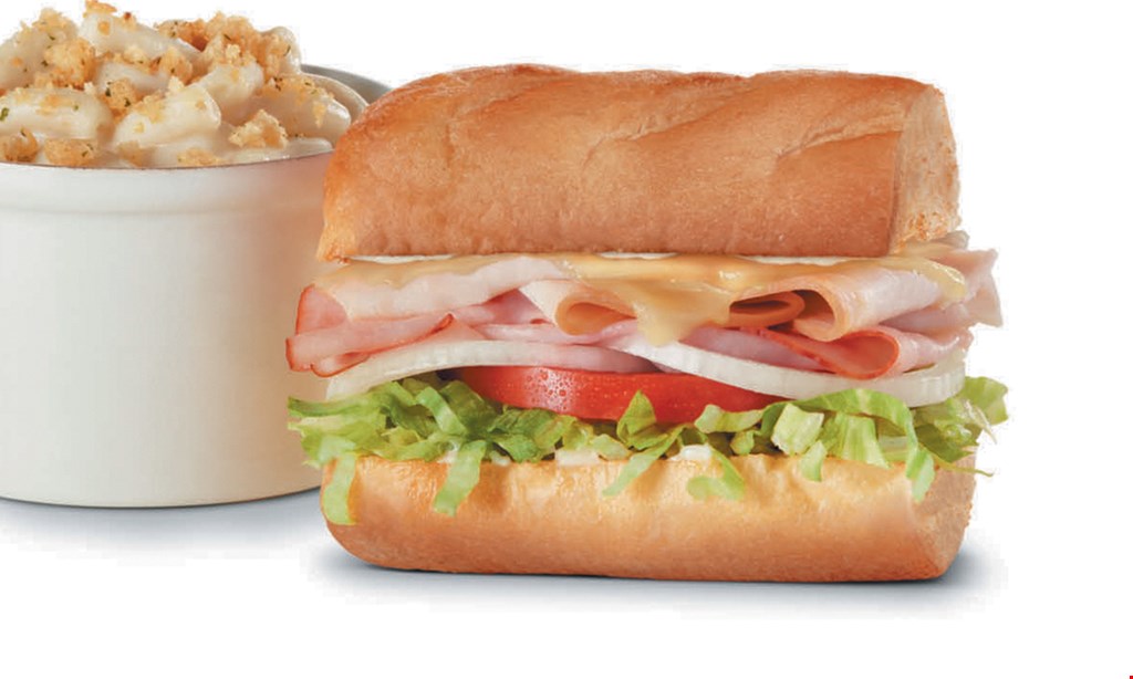 Product image for Firehouse Subs FREE SMALL SUB WITH WITH PURHCASE OF MEDIUM OR LARGE SUB, CHIPS AND DRINK.