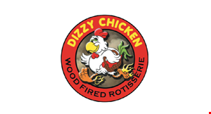 Dizzy Chicken Wood Fired Rotisserie logo