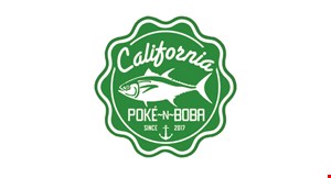 California Poke-N-Boba logo