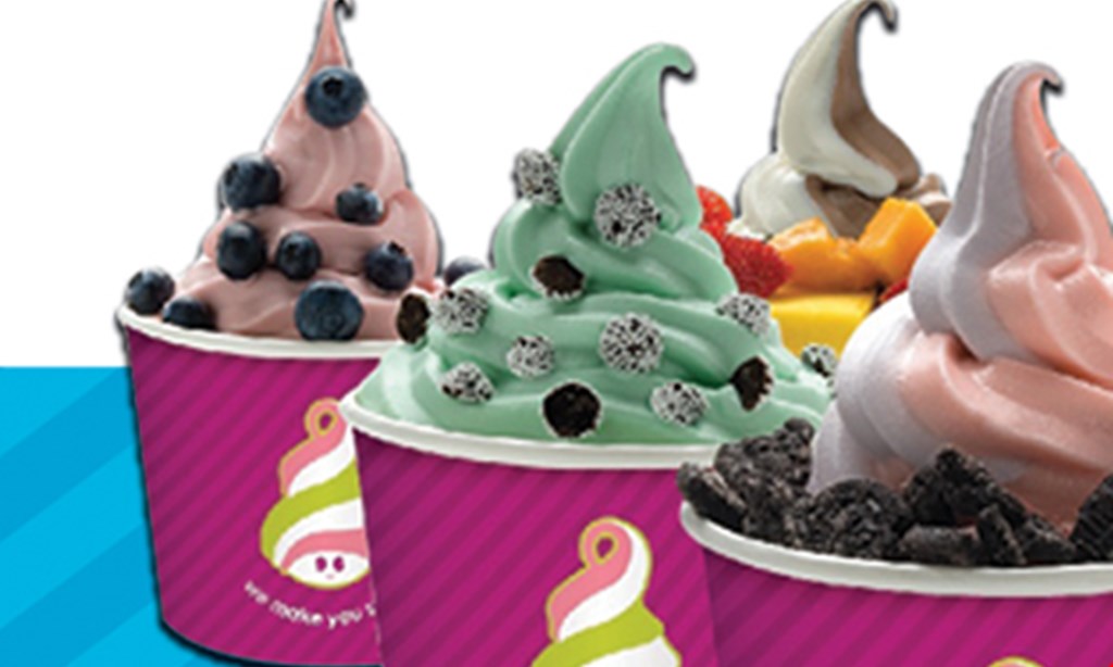 Product image for Menchie's Frozen Yogurt buy one, get one FREE. 