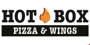 Hot Box Pizza And Wings logo