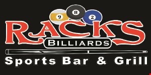 Racks Billiards Sports Bar & Grill logo