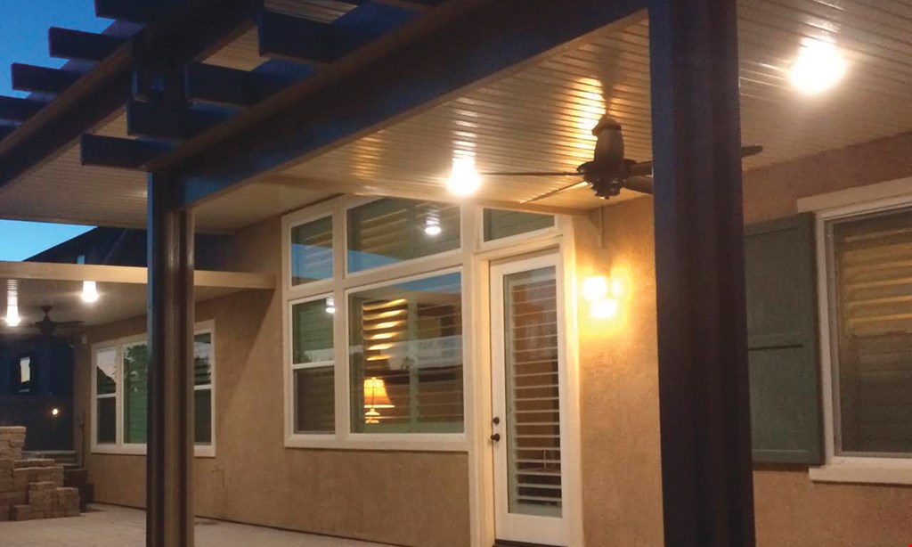 Product image for A-One Patio Covers FREE 6 LED Ceiling Lights 