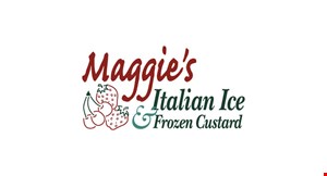 Maggie's Italian Ice & Frozen Custard logo