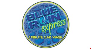 Blue Rain Express Car Wash logo