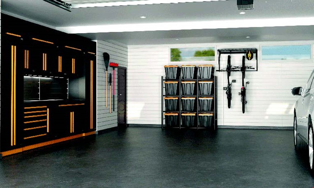 Product image for Garage Kings Plus free! Slatwall with any garage door or floor! 