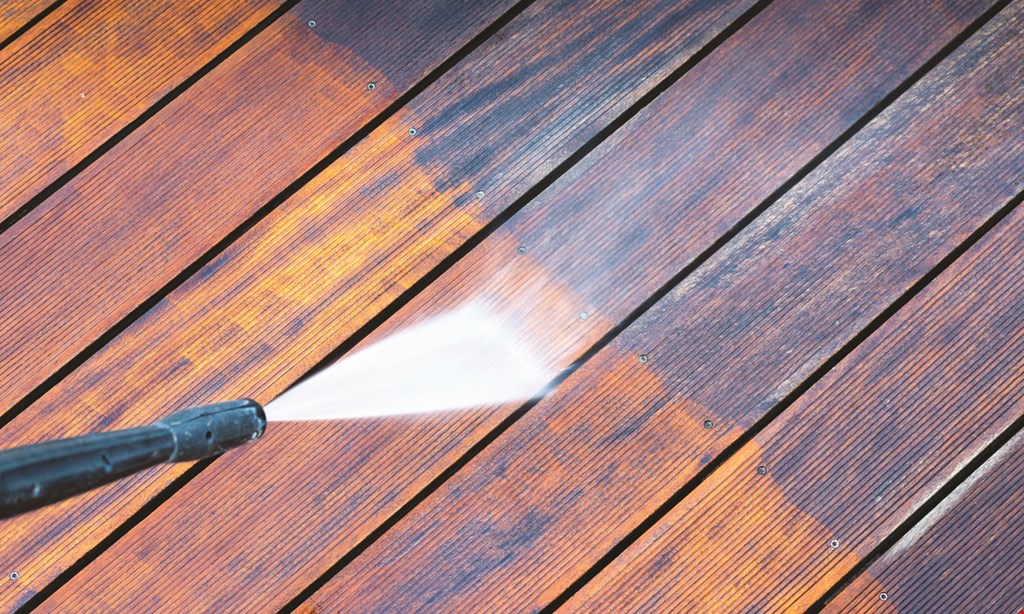 Product image for NTC Powerwash $25 OFF deck and fence cleaning. 