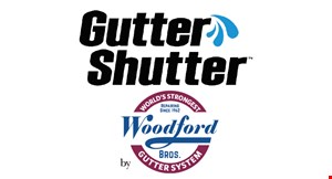 Product image for Gutter Shutter By Woodford Bros. $100 Off Any Waterproofing System Install