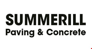 Product image for Summerill Paving & Concrete $350 OFF any job of $3500 or more.