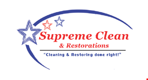 Supreme Clean & Restorations logo