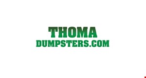 Thoma Dumpsters.Com logo