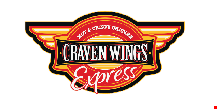Product image for Craven Wings $10 for $20 Worth of Amazing Wings and More