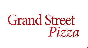 Product image for Grand Street Pizza $32.99 1 18" 2-topping pizza and an order of wings ADDITIONAL CHARGES FOR DELIVERY $5 Off  Any purchase of $25 or more additional charges for delivery.