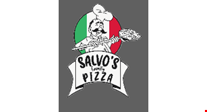 Product image for Salvo's Pizza $13.99 large 16” 1-topping pizza Online code: 3CLPLG.