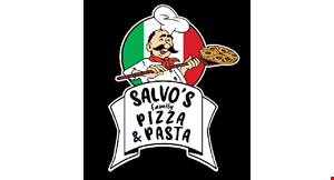 Product image for Salvo's Family Pizza & Pasta $5 OFF any purchase of $30 or more Online code: 3CLP5.