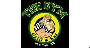Product image for The Gym Grill & Bar $5 OFF any purchase of $25 or more. 