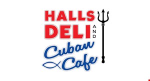 Halls Deli & Cuban Cafe logo