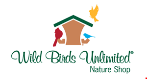 Product image for Wild Birds Unlimited 20% OFF One Regularly Priced Item. 