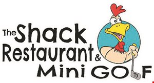 The Shack Restaurant & Mini Golf logo