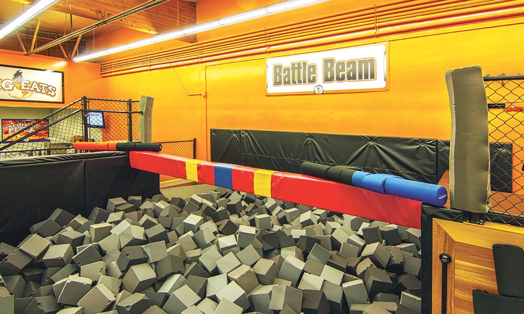 Product image for Big Air Trampoline Park $5 OFF 1hr, 2hr, 3hr jump ticket for up to 4 jumpers