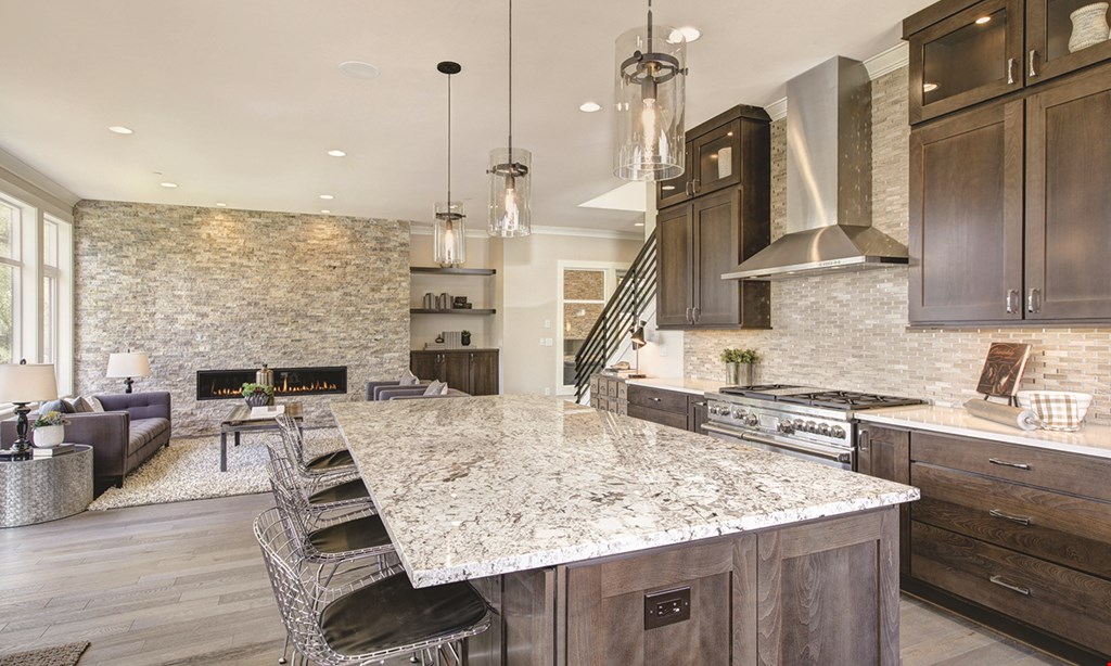 Product image for Prestige Stone Creatiions $1000 Off complete kitchen counter & cabinets. 