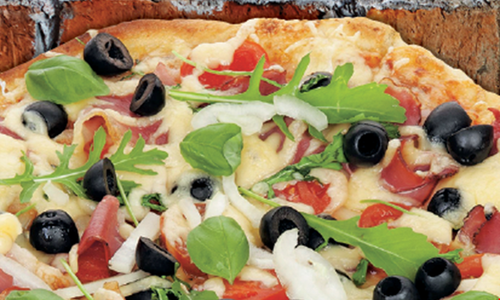 Product image for Brickstone Pizza 1/2OFF PizzaBuy 1 pizza and get one for 1/2 off of equal or lesser value.