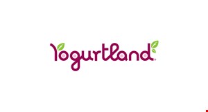 Product image for Yogurtland bogoBUY ONE GET ONE FREE. 