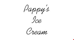 Pappy's Ice Cream logo