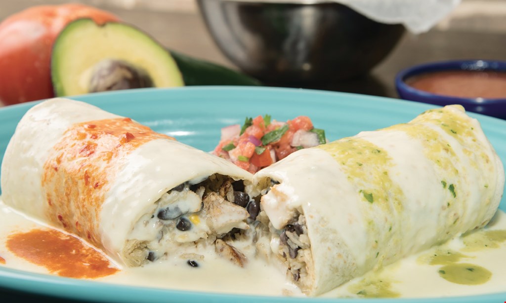Product image for Cielo Blue Mexican Cantina - Acworth FREE MEAL Buy one meal and 2 drinks at regular price and receive the second meal of equal or lesser value FREE · Value up to $10. 