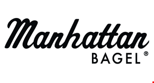 Product image for Manhattan Bagel FREE16 oz. Iced Coffee with purchase of any breakfast sandwic* 