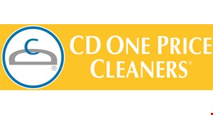 CD One Price Cleaners logo