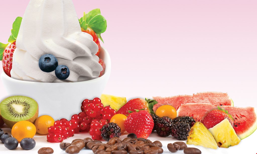 Product image for Sweet Frog 50% Off cup of yogurtand toppings 