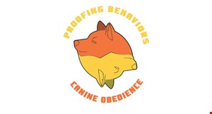 Proofing Behaviors Canine Obedience logo