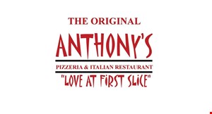 The Original Anthony's Pizzeria & Italian Restaurant logo