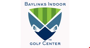 Baylinks Golf:  A High Tech Indoor Golf Center logo