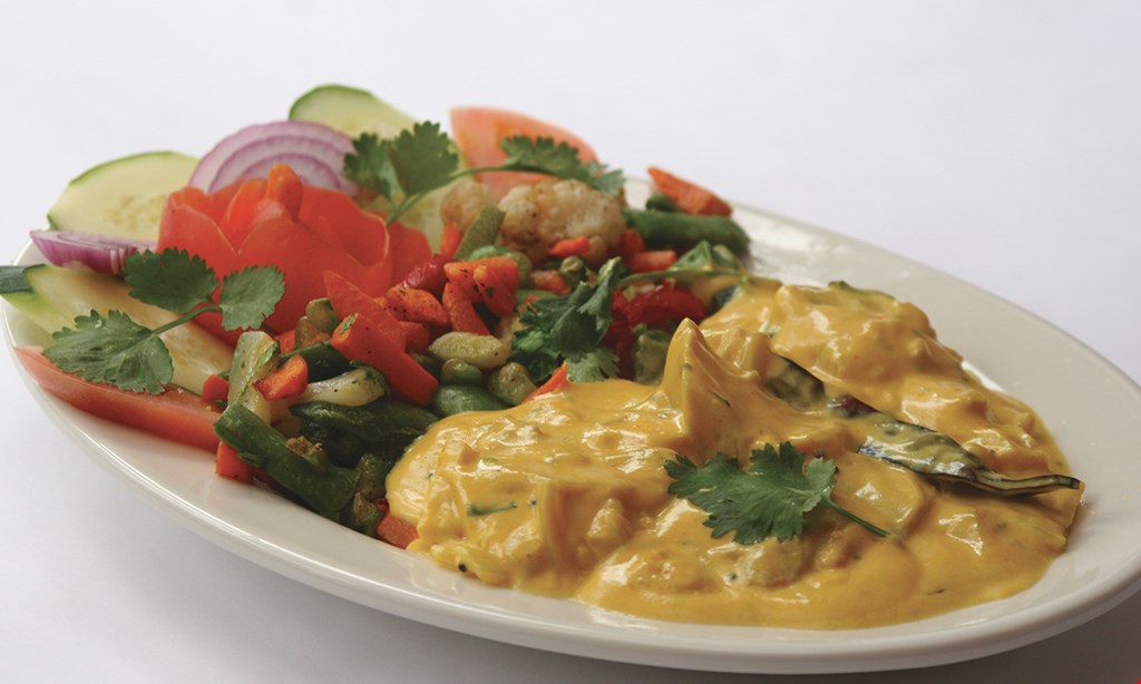 Product image for Jaipore Royal Indian Cuisine $10 off your total dinner bill of $60 or more. 