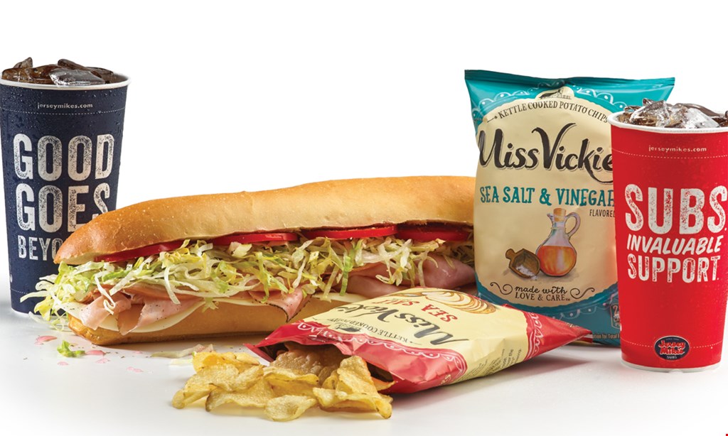 Product image for Jersey Mike's 15% off catering order. 