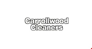 Product image for Carrollwood Cleaners - New $2.25 Any Garment Dry Cleaned & Pressed.
