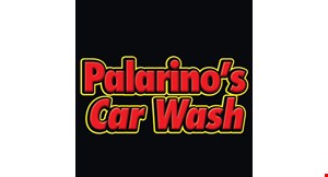 Palarino's Carwash logo
