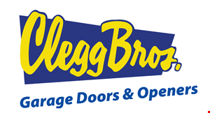 Product image for Clegg Brothers $50 Off purchase & installation of combination garage door opener & garage door 