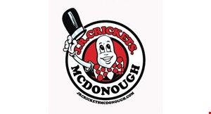 J.R. Crickets - McDonough logo